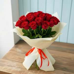Букет роз Классический красный